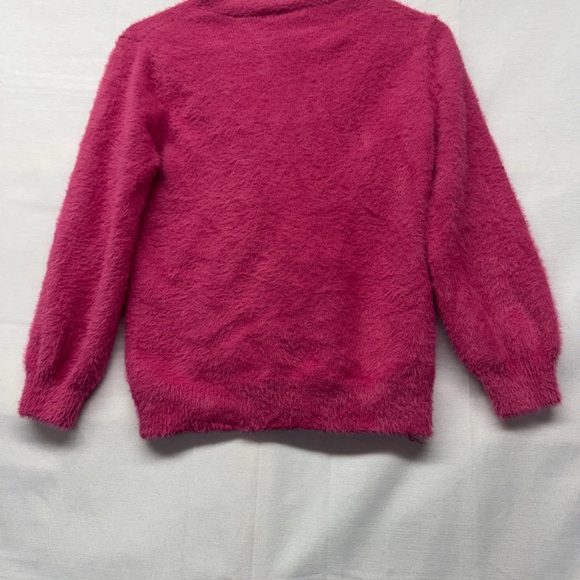 Cozy Kids' Fuzzy Pink Cardigan - Picture 2 of 7